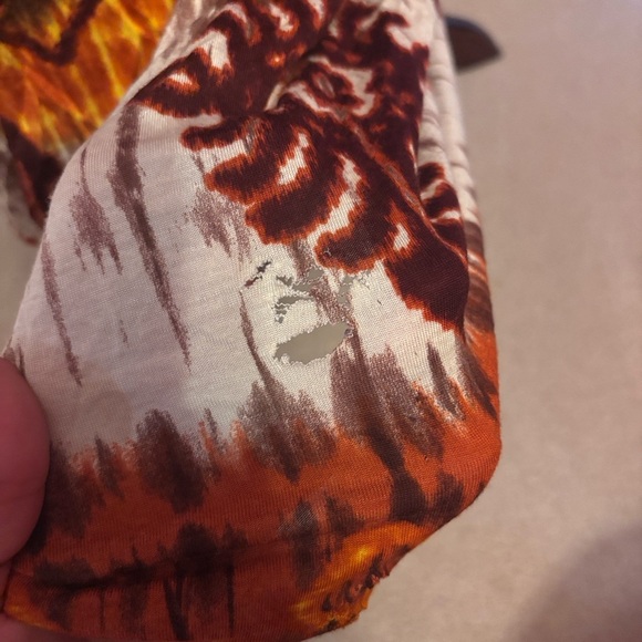 Vintage wet seal maxi dress size large strapless tribal - Picture 8 of 12